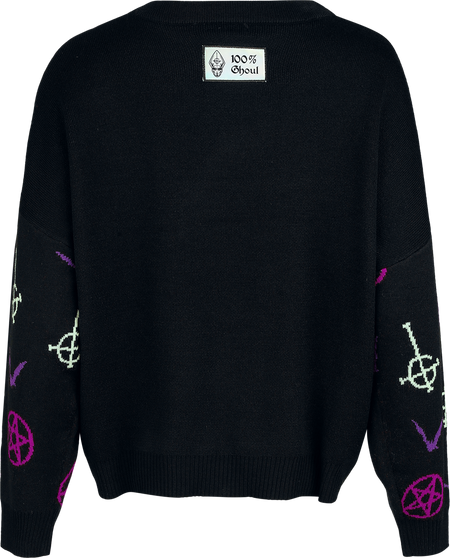 Pull tricoté  de Ghost - EMP Signature Collection - S à XXL - pour Femme - multicolore - Ghost - View 2