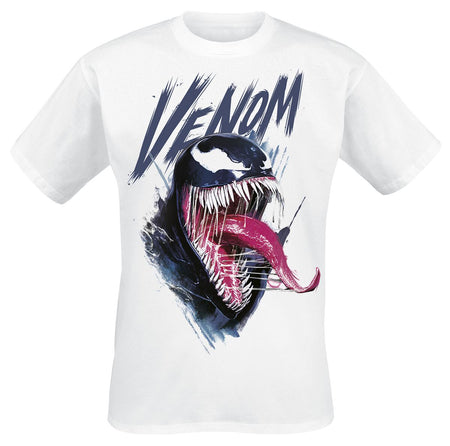 T-Shirt Manches courtes Gaming de Spider-Man - Marvel Games - Spider-Man 2 - Venom Scratch - S à 4XL - pour Homme - blanc - Spider-Man