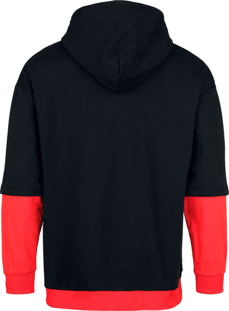 Sweat-shirt à capuche  de Iron Maiden - EMP Signature Collection - S à XXL - pour Homme - noir/rouge - Iron Maiden - View 2