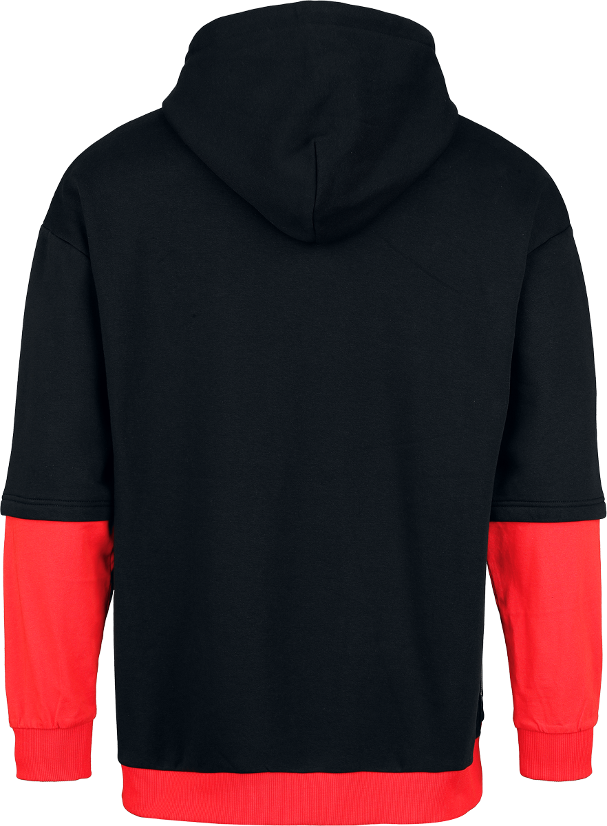 Sweat-shirt à capuche  de Iron Maiden - EMP Signature Collection - S à XXL - pour Homme - noir/rouge - Iron Maiden - View 2