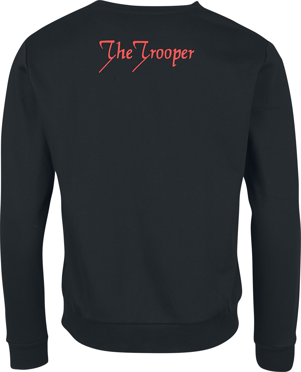 Sweat-shirt  de Iron Maiden - EMP Signature Collection - S à XL - pour Homme - noir/rouge - Iron Maiden - View 2