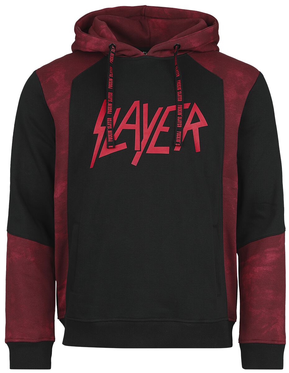 Sweat-shirt à capuche  de Slayer - EMP Signature Collection - M - pour Homme - noir/rouge - Slayer