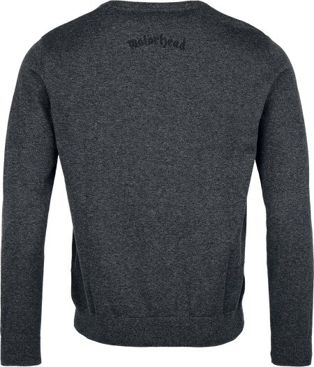 Pull tricoté  de Motörhead - EMP Signature Collection - M à 3XL - pour Homme - gris sombre chiné - Motörhead - View 2