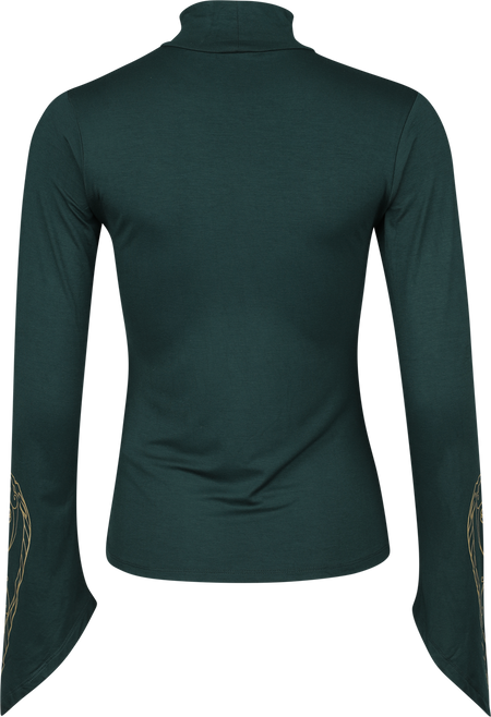 T-shirt manches longues  de Le Seigneur Des Anneaux - Rohirrim - S à XXL - pour Femme - vert - Le Seigneur Des Anneaux - View 2