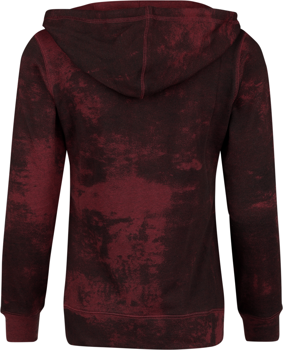 Sweat-shirt à capuche  de Metallica - EMP Signature Collection - S à M - pour Femme - rouge/noir - metallica - View 2