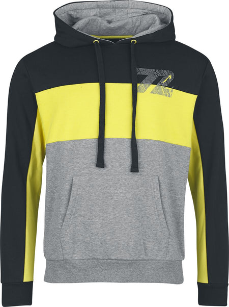 Sweat-shirt à capuche  de Metallica - EMP Signature Collection - M à XXL - pour Homme - noir/gris/jaune - metallica