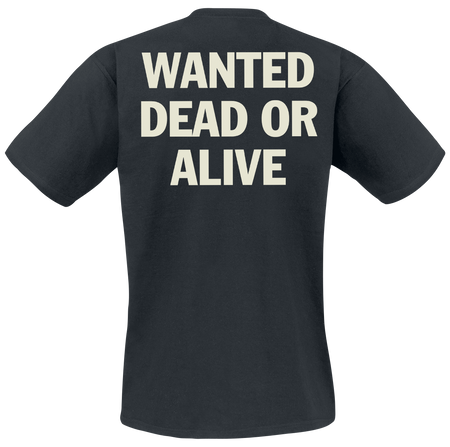 T-Shirt Manches courtes  de Bon Jovi - Wanted - S à 3XL - pour Homme - noir - Bon Jovi - View 2