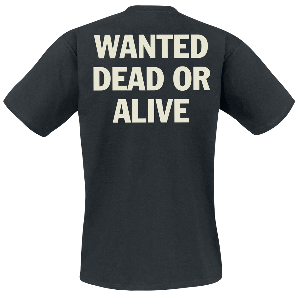 T-Shirt Manches courtes  de Bon Jovi - Wanted - S à 3XL - pour Homme - noir - Bon Jovi - View 2