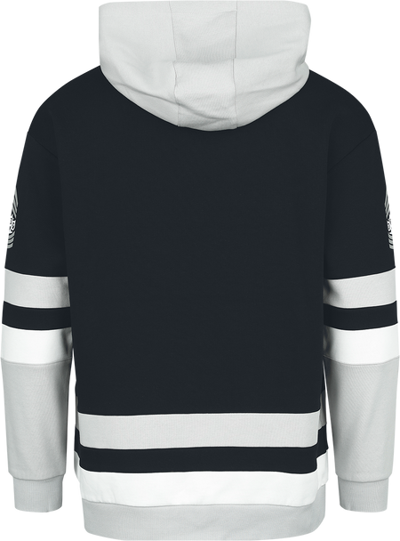 Sweat-shirt à capuche  de Five Finger Death Punch - EMP Signature Collection - S à XXL - pour Homme - blanc/noir/gris - Five Finger Death Punch - View 2