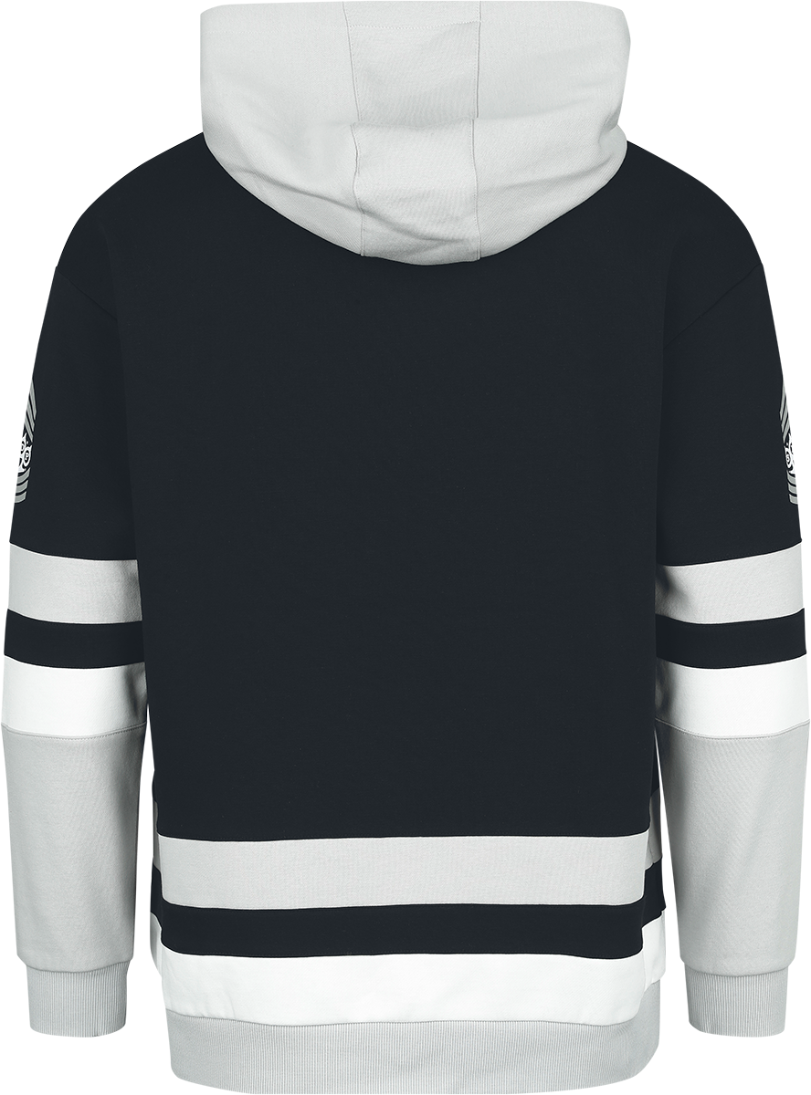 Sweat-shirt à capuche  de Five Finger Death Punch - EMP Signature Collection - S à XXL - pour Homme - blanc/noir/gris - Five Finger Death Punch - View 2
