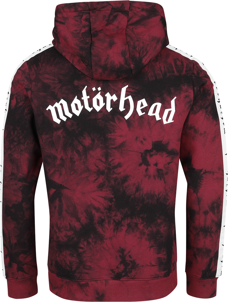 Sweat-shirt zippé à capuche  de Motörhead - EMP Signature Collection - L à XL - pour Homme - rouge/noir - Motörhead - View 2