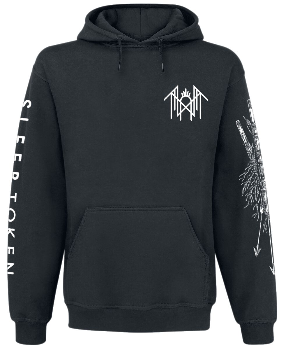 Sweat-shirt à capuche  de Sleep Token - Trinity - S à 5XL - pour Homme - noir - Sleep Token