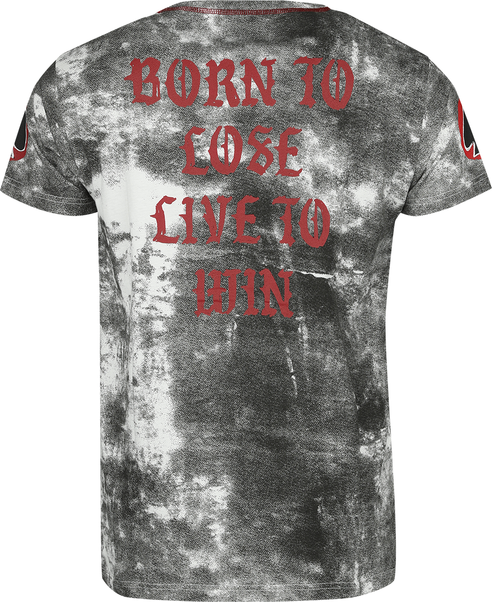 T-Shirt Manches courtes  de Motörhead - EMP Signature Collection - M - pour Homme - blanc/noir - Motörhead - View 2