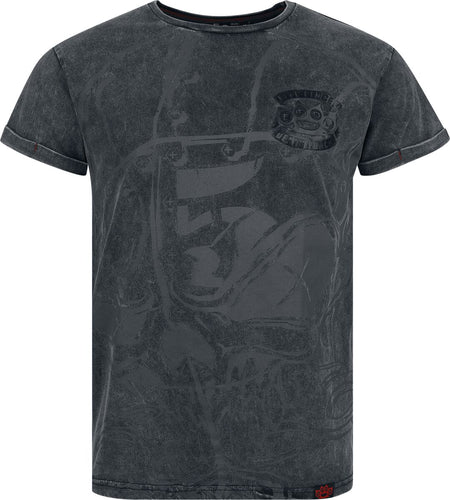 T-Shirt Manches courtes  de Five Finger Death Punch - EMP Signature Collection - S à XXL - pour Homme - gris - Five Finger Death Punch