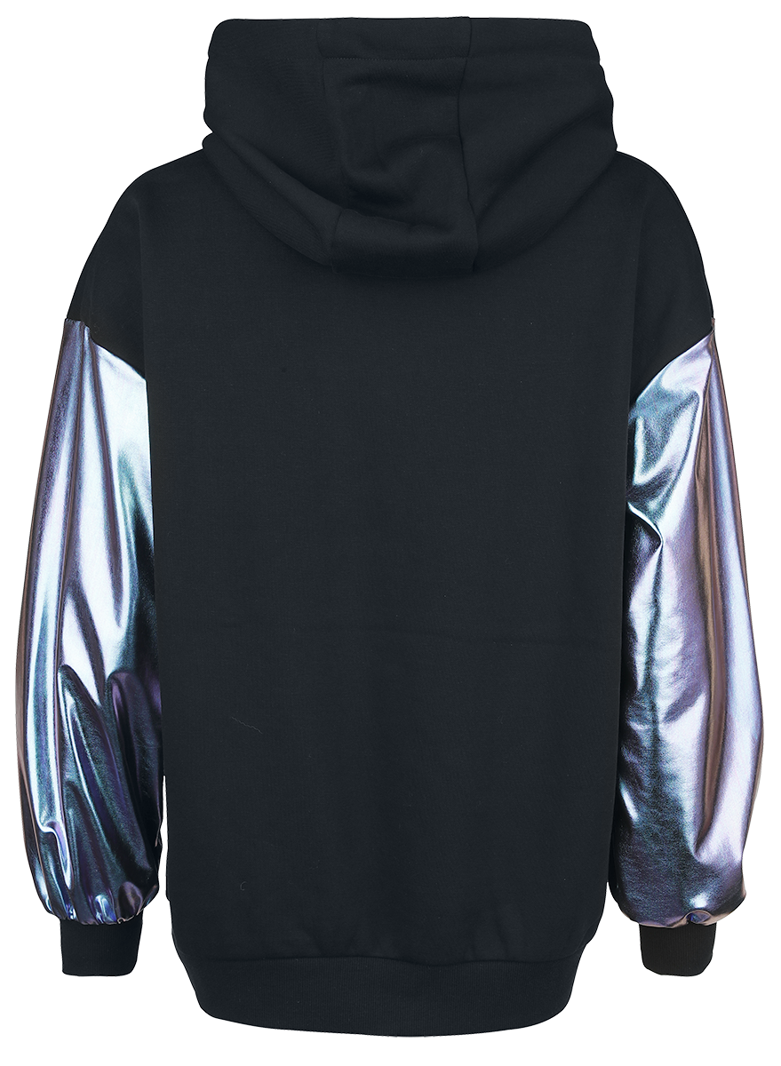 Sweat-shirt à capuche Disney de La Petite Sirène - Disney Princess - Ariel - S à XXL - pour Femme - noir - La Petite Sirène - View 2