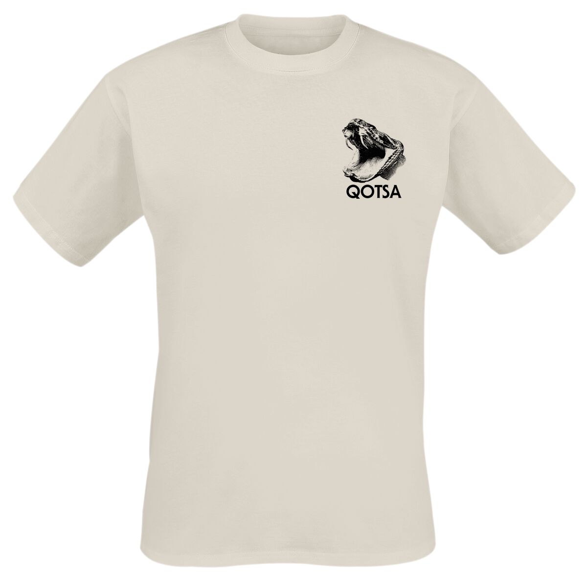 T-Shirt Manches courtes  de Queens Of The Stone Age - In Times New Roman - Snake Candle - S à XXL - pour Homme - naturel - Queens Of The Stone Age