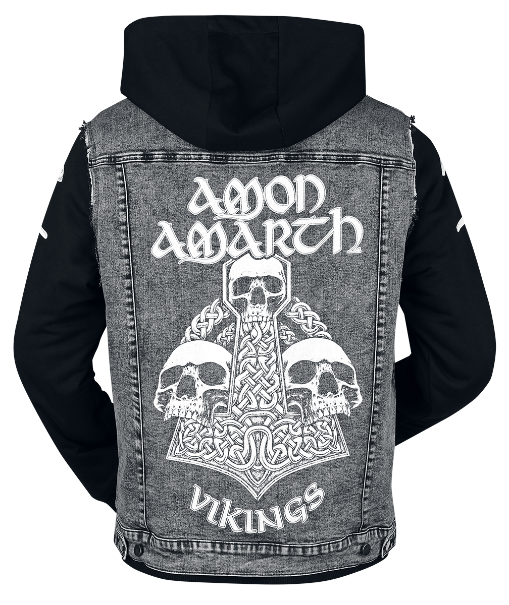 Veste mi-saison  de Amon Amarth - EMP Signature Collection - M à 3XL - pour Homme - noir - Amon Amarth - View 2