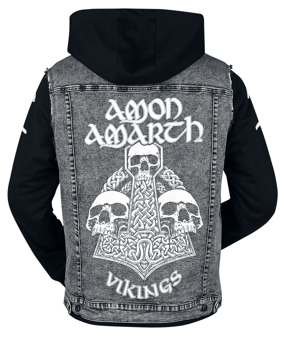 Veste mi-saison  de Amon Amarth - EMP Signature Collection - M à 3XL - pour Homme - noir - Amon Amarth - View 2