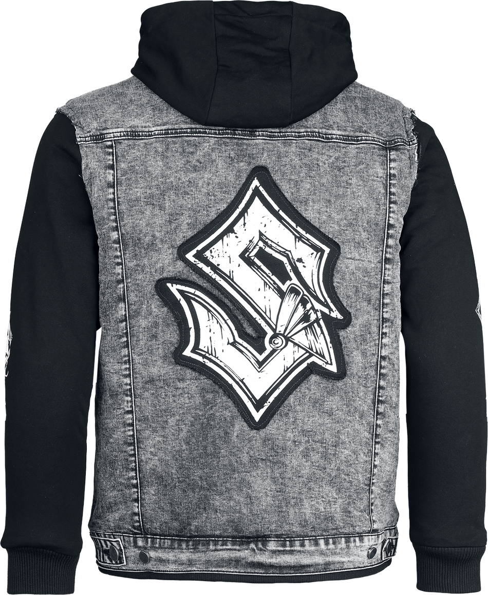 Veste mi-saison  de Sabaton - EMP Signature Collection - M à 3XL - pour Homme - noir - Sabaton - View 2