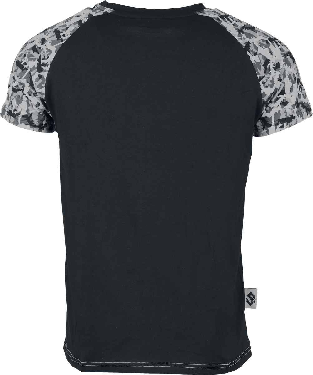 T-Shirt Manches courtes  de Sabaton - EMP Signature Collection - M à XL - pour Homme - noir/camouflage - Sabaton - View 2