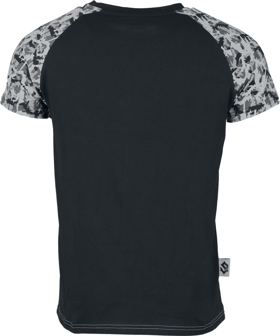 T-Shirt Manches courtes  de Sabaton - EMP Signature Collection - M à XL - pour Homme - noir/camouflage - Sabaton - View 2