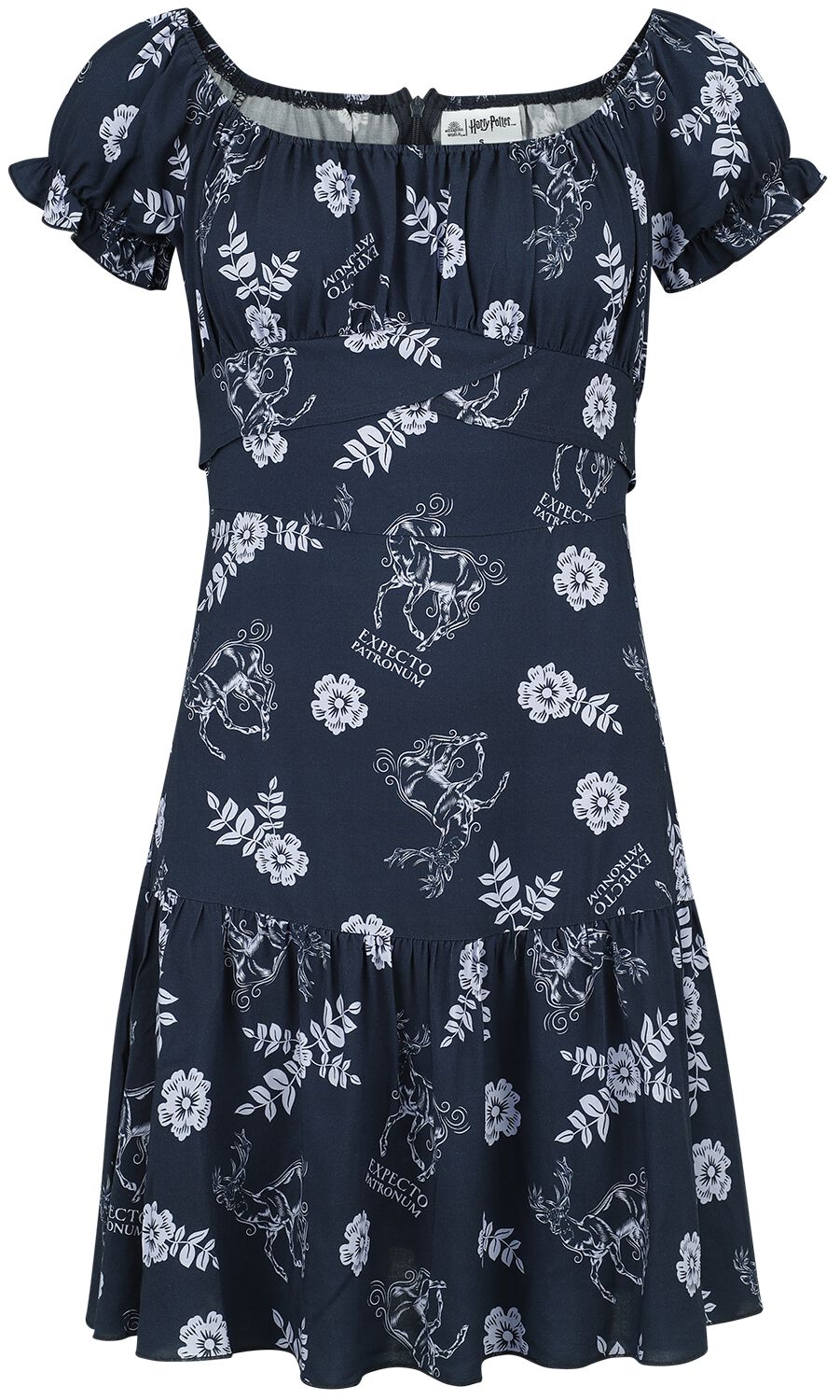 Robe mi-longue  de Harry Potter - Patronus - S à XXL - pour Femme - multicolore - Harry Potter