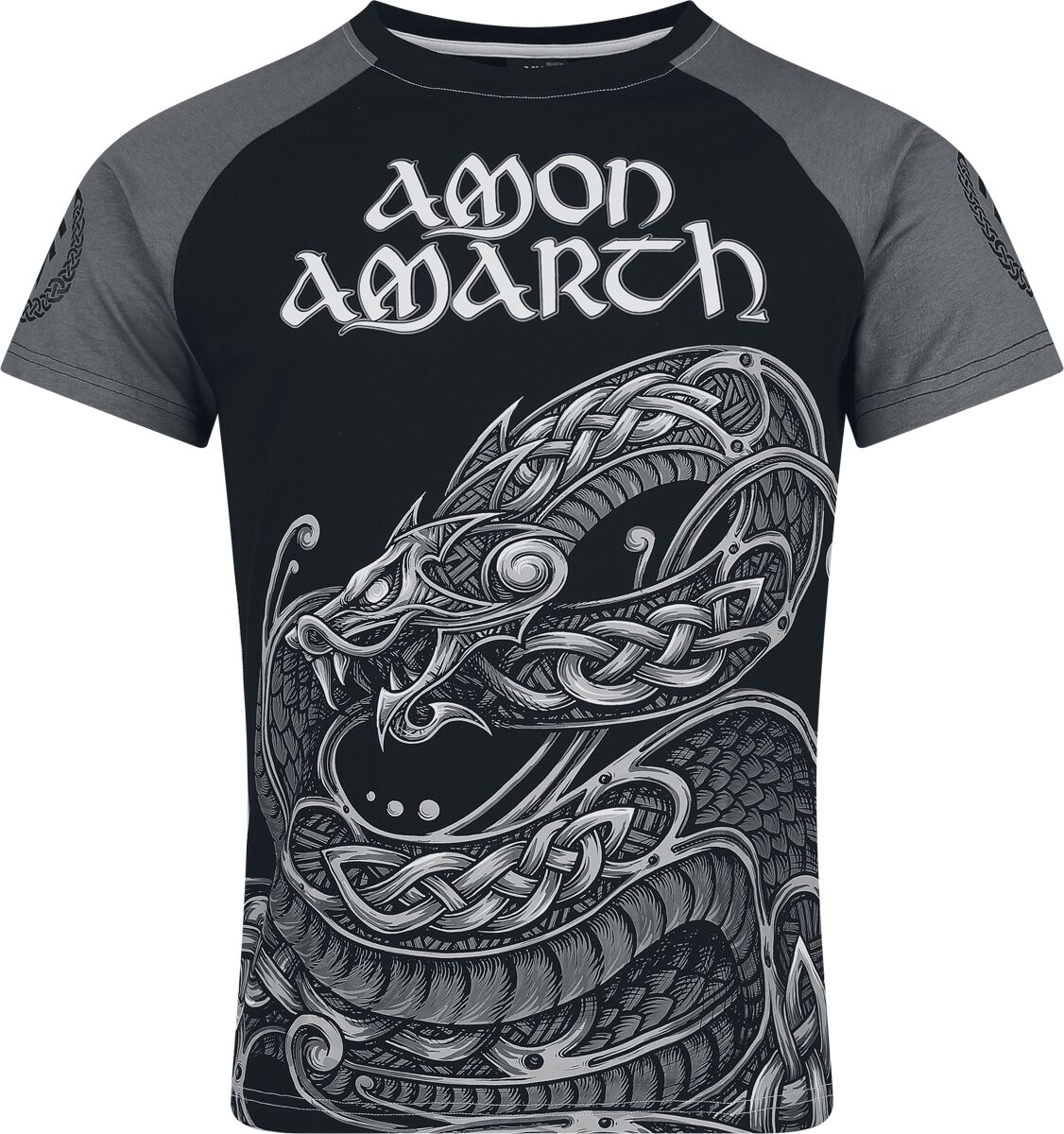 T-Shirt Manches courtes  de Amon Amarth - EMP Signature Collection - M à XXL - pour Homme - noir/gris - Amon Amarth