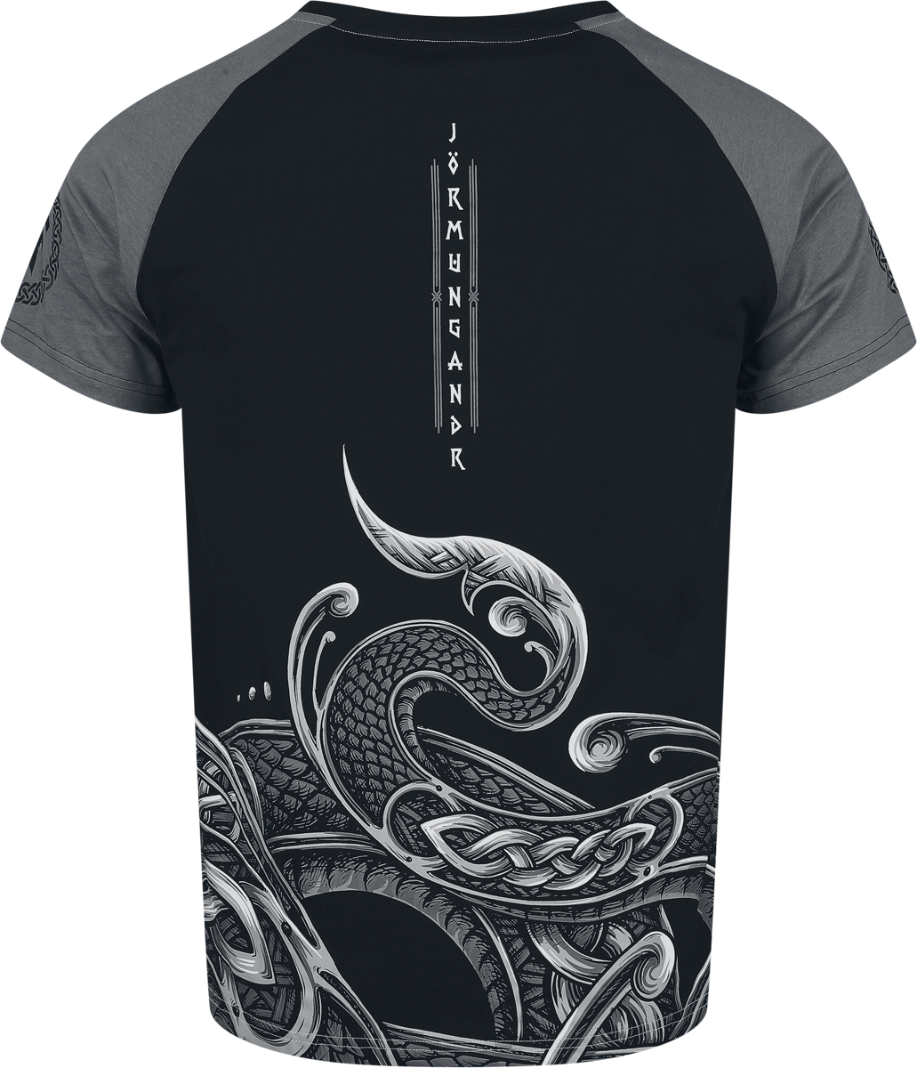 T-Shirt Manches courtes  de Amon Amarth - EMP Signature Collection - M à 3XL - pour Homme - noir/gris - Amon Amarth - View 2
