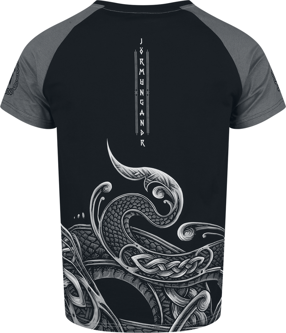 T-Shirt Manches courtes  de Amon Amarth - EMP Signature Collection - M à 3XL - pour Homme - noir/gris - Amon Amarth - View 2