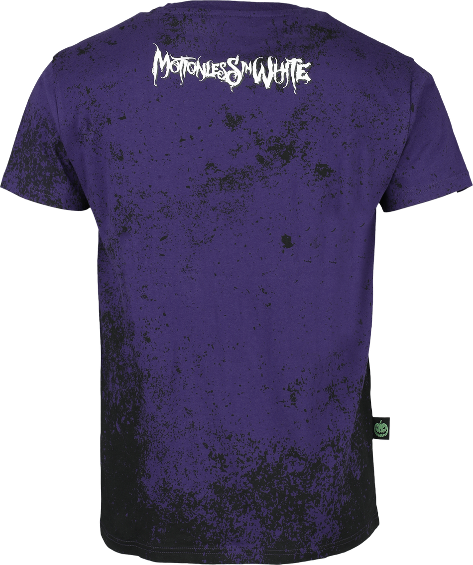 T-Shirt Manches courtes  de Motionless In White - EMP Signature Collection - S à 3XL - pour Homme - lilas/noir - Motionless In White - View 2