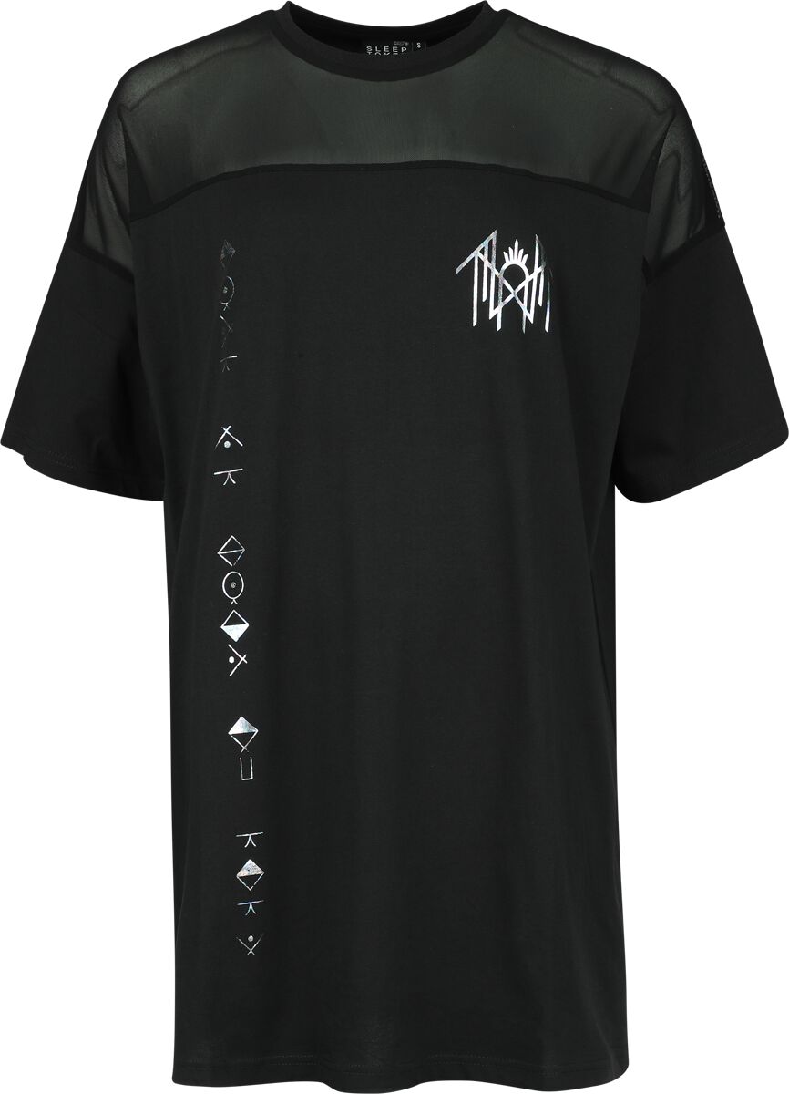 T-Shirt Manches courtes  de Sleep Token - EMP Signature Collection - Oversize - S à 3XL - pour Femme - noir - Sleep Token
