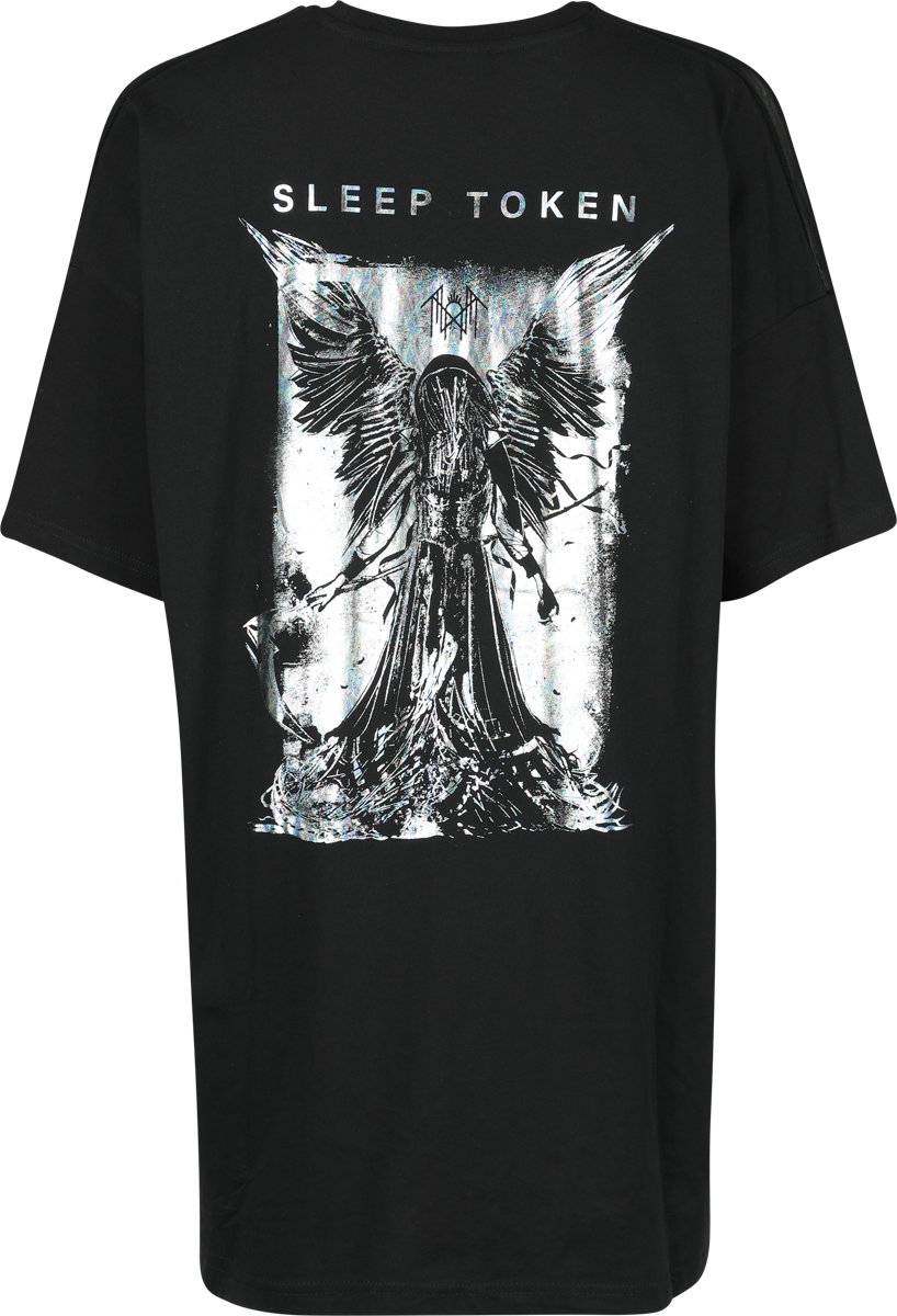T-Shirt Manches courtes  de Sleep Token - EMP Signature Collection - Oversize - S à 3XL - pour Femme - noir - Sleep Token - View 2