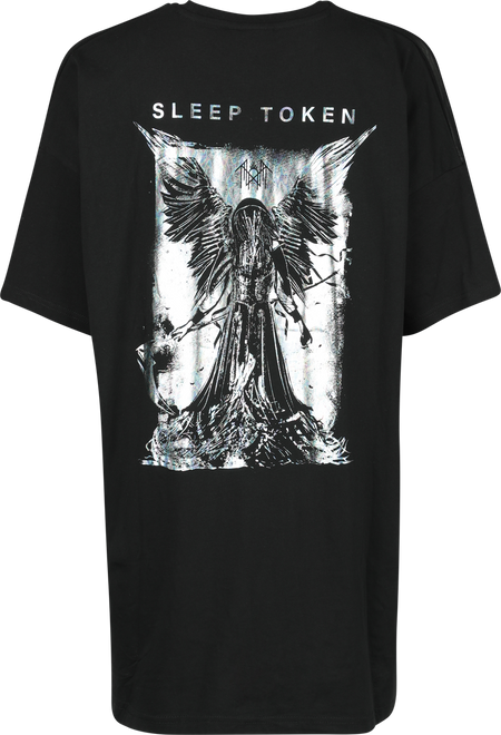 T-Shirt Manches courtes  de Sleep Token - EMP Signature Collection - Oversize - S à 3XL - pour Femme - noir - Sleep Token - View 2
