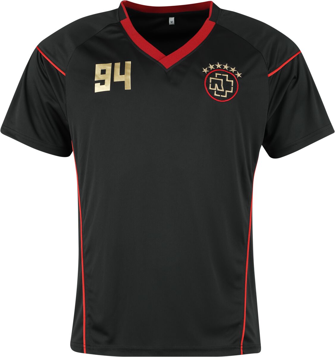 Jersey  de Rammstein - Trikot - S à 4XL - pour Homme - noir/rouge - Rammstein