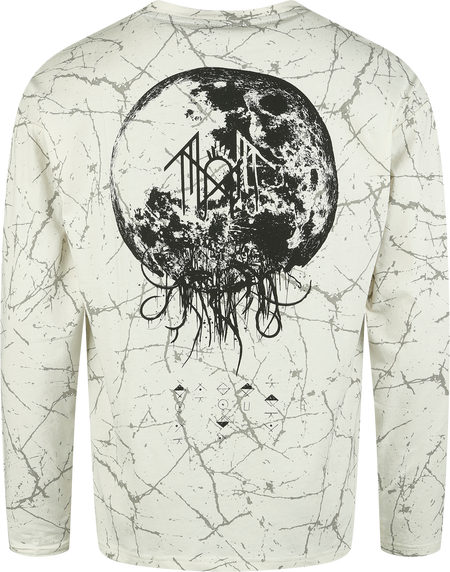 T-shirt manches longues  de Sleep Token - EMP Signature Collection - Oversize - S à XXL - pour Homme - blanc cassé - Sleep Token - View 2