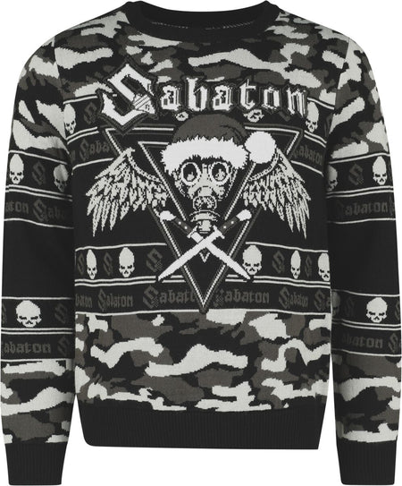 Pull de Noël  de Sabaton - Holiday Sweater - M - pour Homme - multicolore - Sabaton