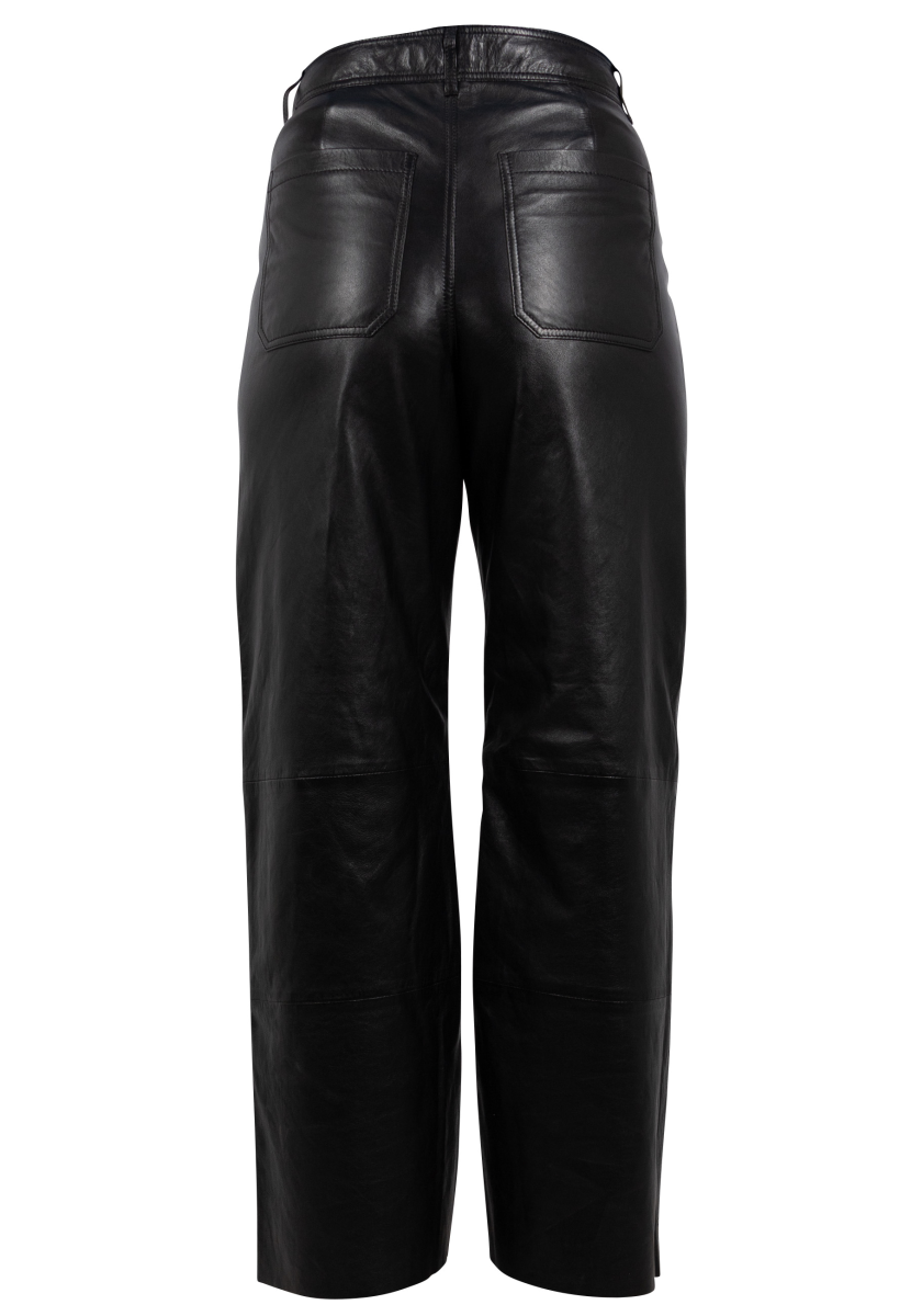 Pantalon en cuir  de Gipsy - GWTaraneh - XS à S - pour Femme - noir - gipsy - View 2