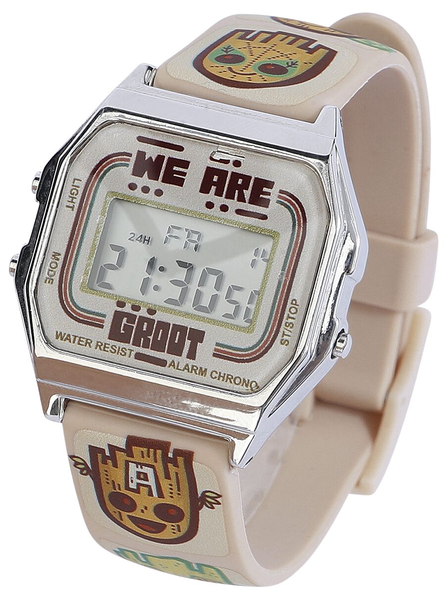 Montres bracelets Disney de Les Gardiens De La Galaxie - We Are Groot - pour Femme - multicolore - Les Gardiens De La Galaxie