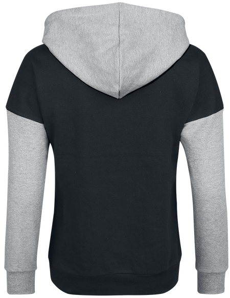 Sweat-shirt à capuche  de Behemoth - Logo - XS à XXL - pour Femme - chiné noir/gris - Behemoth - View 2