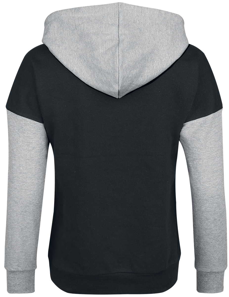 Sweat-shirt à capuche  de Behemoth - Logo - XS à XXL - pour Femme - chiné noir/gris - Behemoth - View 2