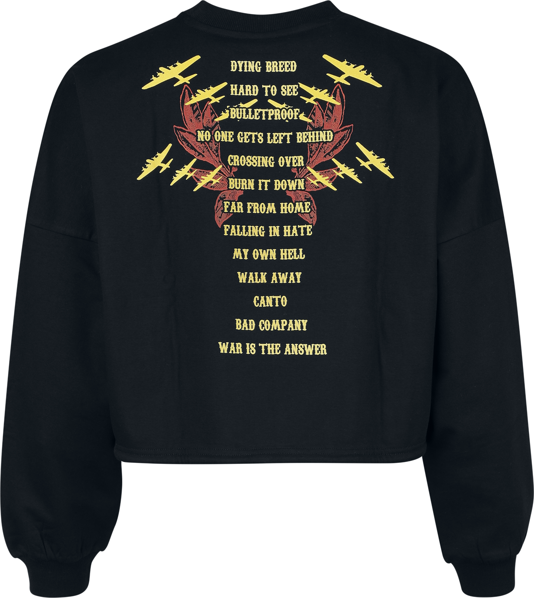 Sweat-shirt  de Five Finger Death Punch - War Is The Answer - M à XXL - pour Femme - noir - Five Finger Death Punch - View 2
