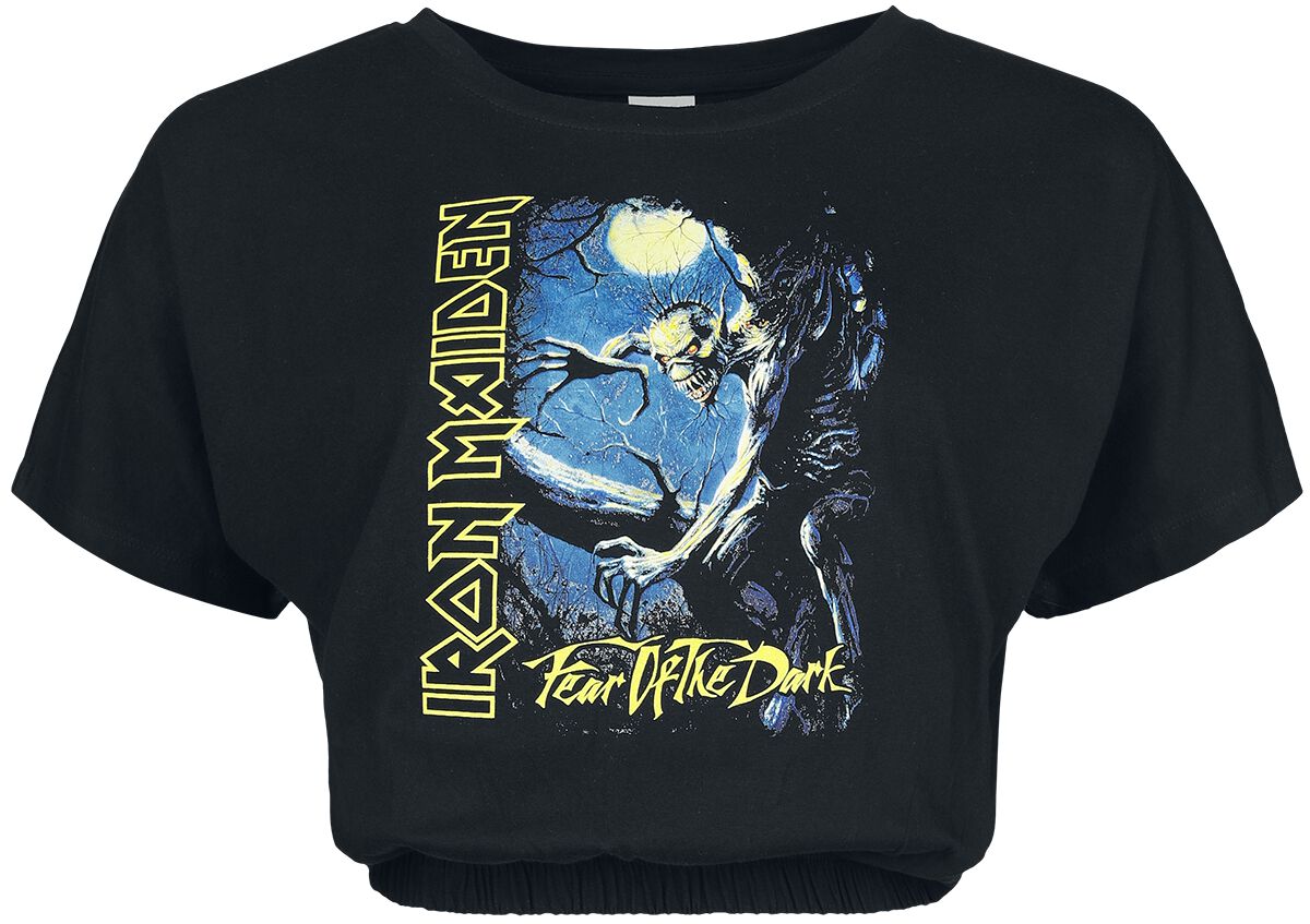 T-Shirt Manches courtes  de Iron Maiden - Fear - L à XXL - pour Femme - noir - Iron Maiden