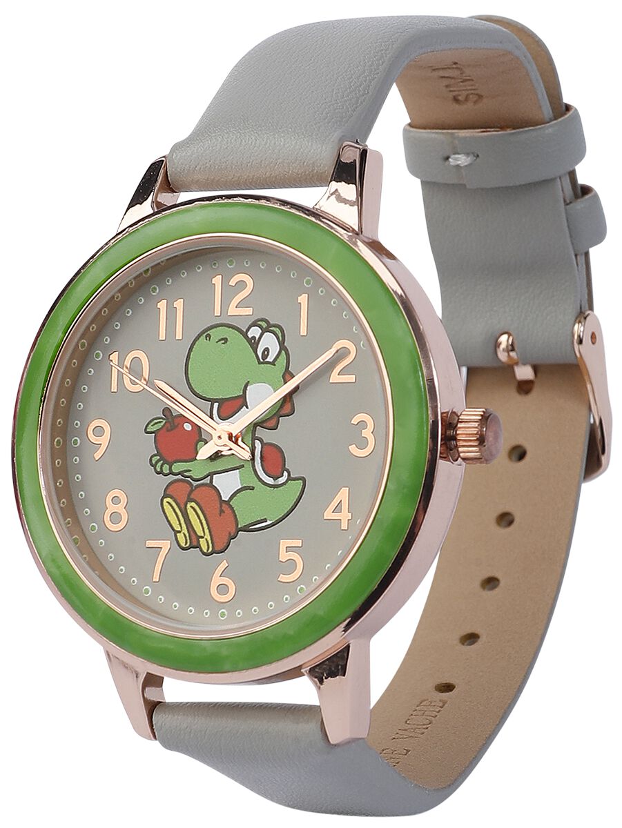 Montres bracelets Gaming de Super Mario - Yoshi - pour Femme - multicolore - Super Mario