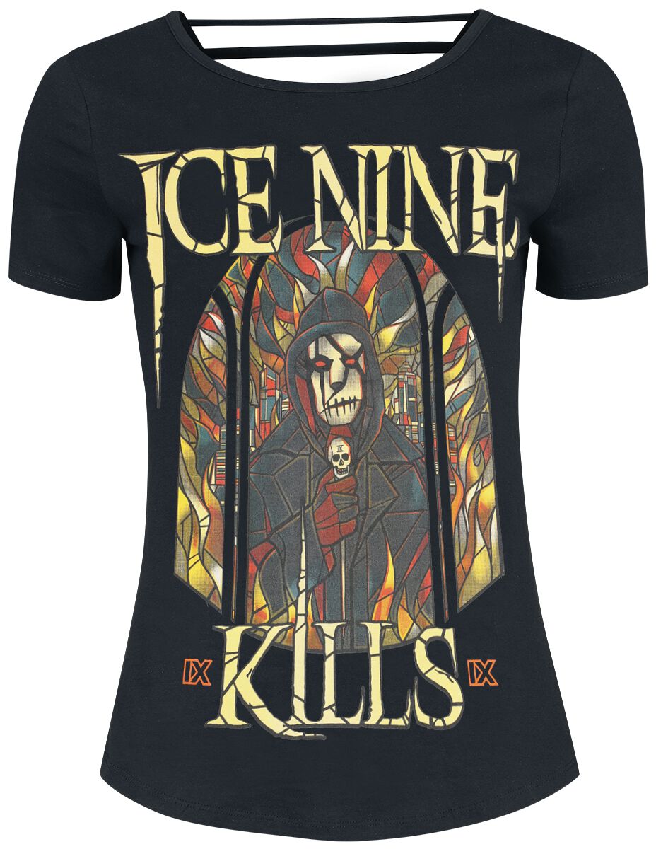 T-Shirt Manches courtes  de Ice Nine Kills - Demon - XS à XXL - pour Femme - noir - Ice Nine Kills