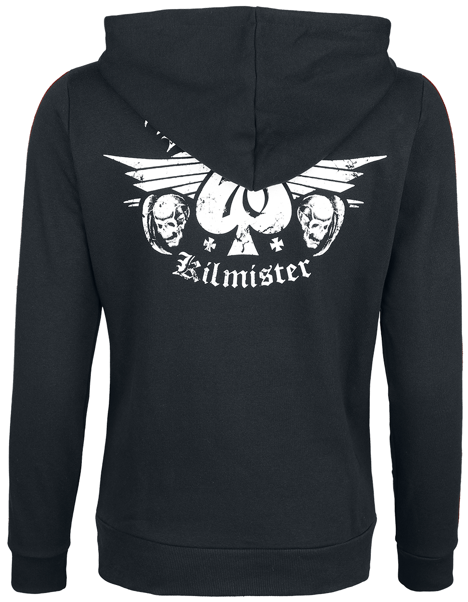 Sweat-shirt à capuche  de Motörhead - Lemmy Forever - XS à XL - pour Femme - noir/rouge - Motörhead - View 2