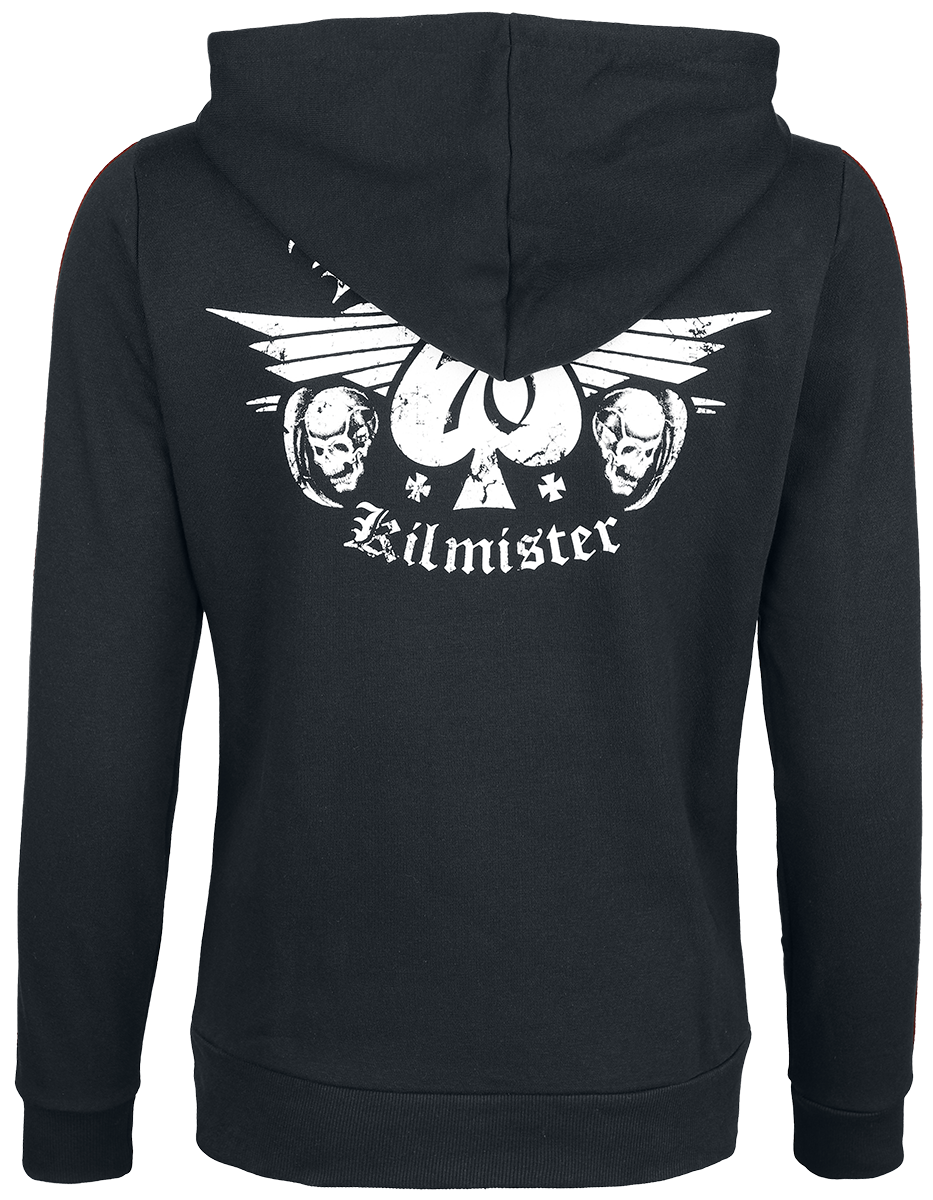 Sweat-shirt à capuche  de Motörhead - Lemmy Forever - XS à S - pour Femme - noir/rouge - Motörhead - View 2