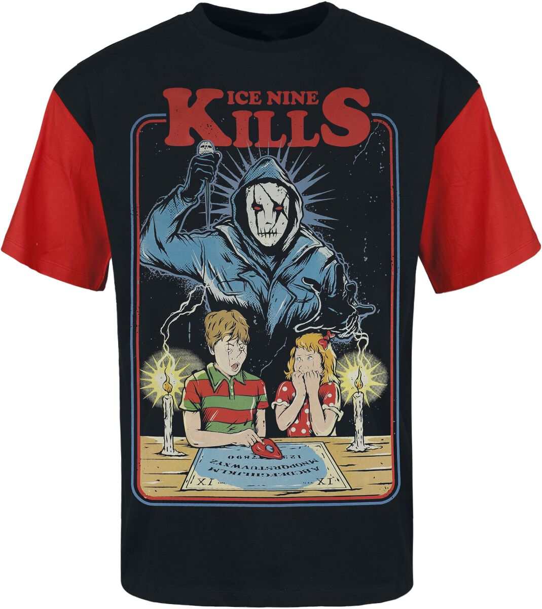 T-Shirt Manches courtes  de Ice Nine Kills - Fear - S à XXL - pour Homme - noir/rouge - Ice Nine Kills