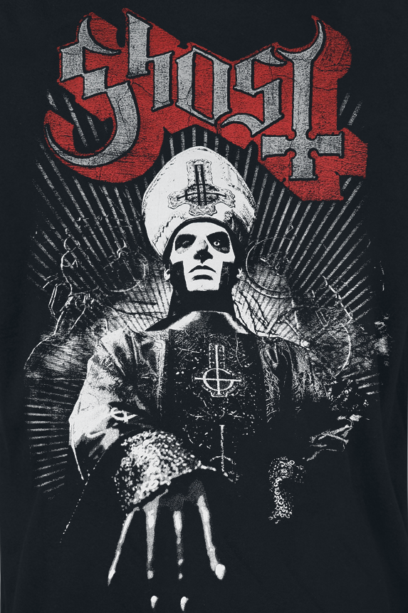 T-Shirt Manches courtes  de Ghost - Priest - M à XL - pour Homme - noir/rouge - Ghost - View 2