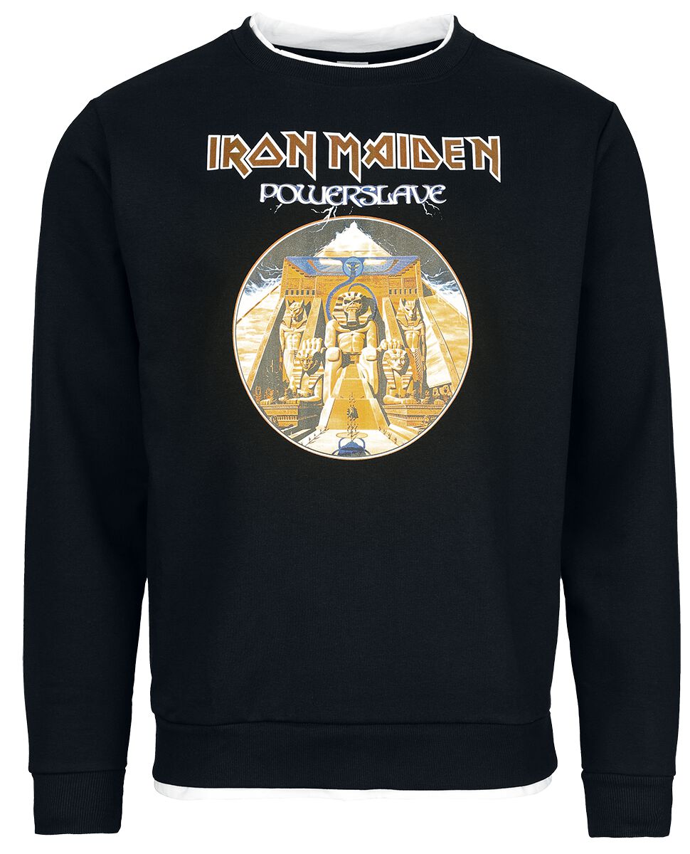 Sweat-shirt  de Iron Maiden - Powerslave - M à XXL - pour Homme - noir - Iron Maiden