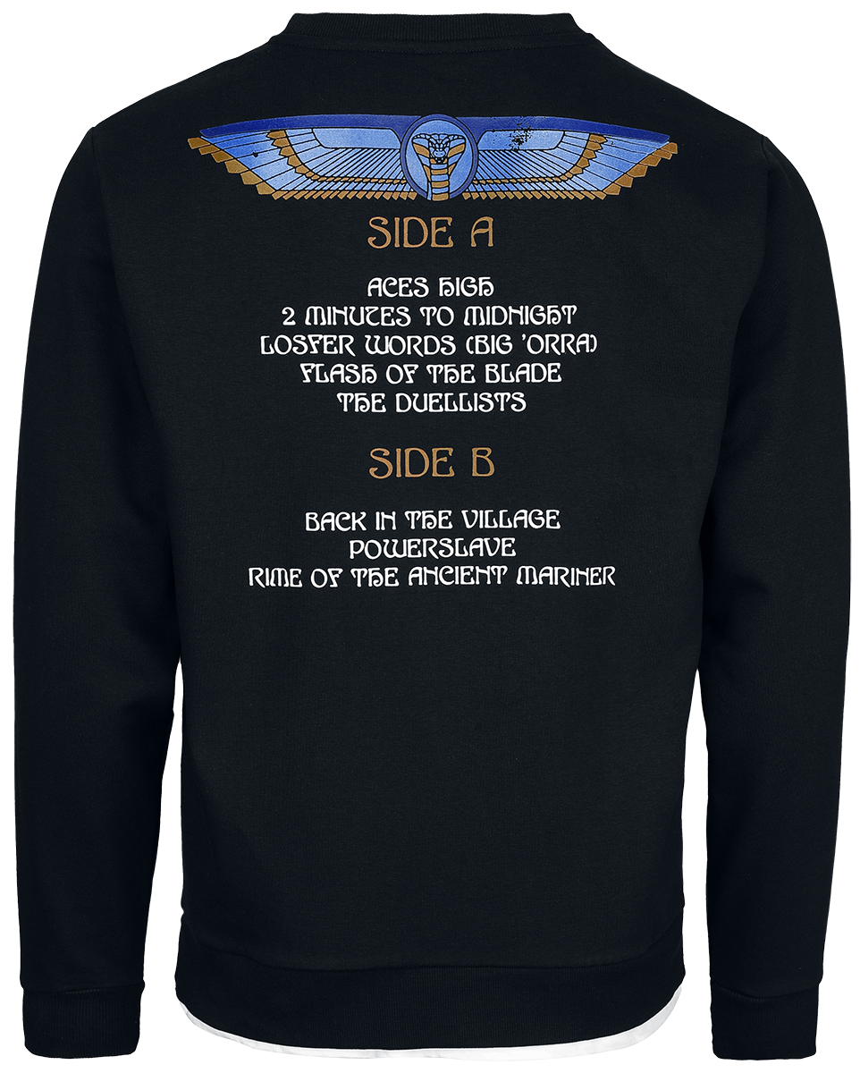 Sweat-shirt  de Iron Maiden - Powerslave - M à XXL - pour Homme - noir - Iron Maiden - View 2